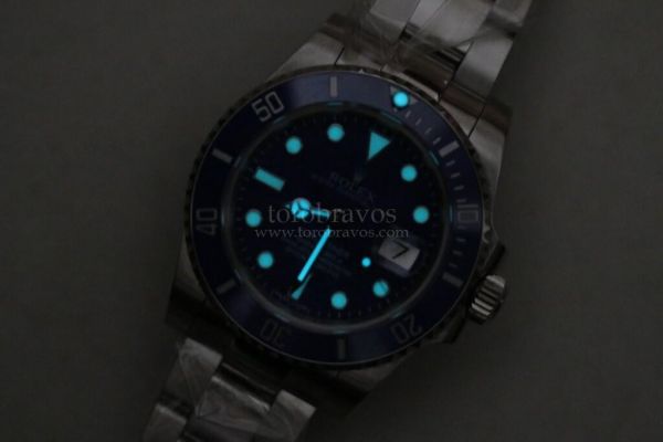 Rolex Submariner Ceramic Date Noob V5 Blue A2836