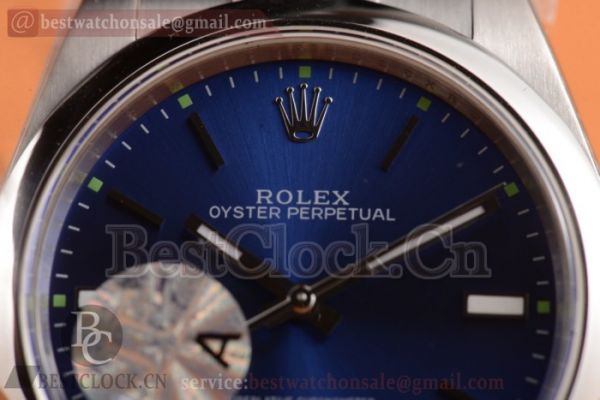 1:1 Rolex Oyster Perpetual Air King Clone 3132 Blue Dial (JF)