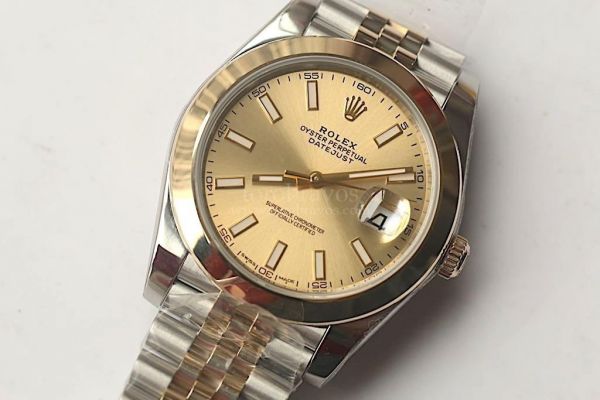DateJust II Pres Smooth 41mm 126333 YG Wrapped *4 Dials* Jubilee Bracelet Noob A3235
